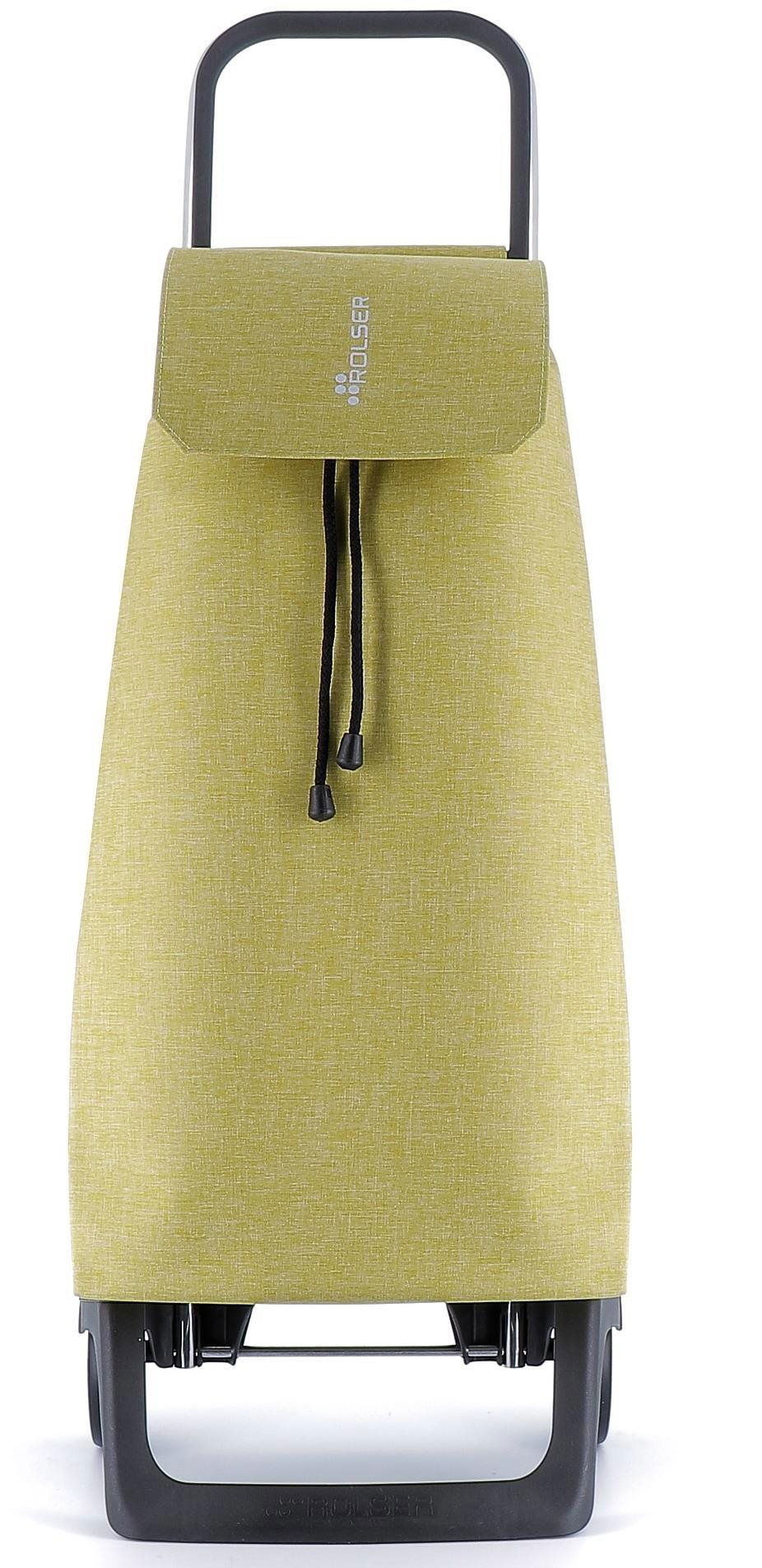 Nákupní taška na kolečkách Rolser Jet Tweed JOY, žlutá