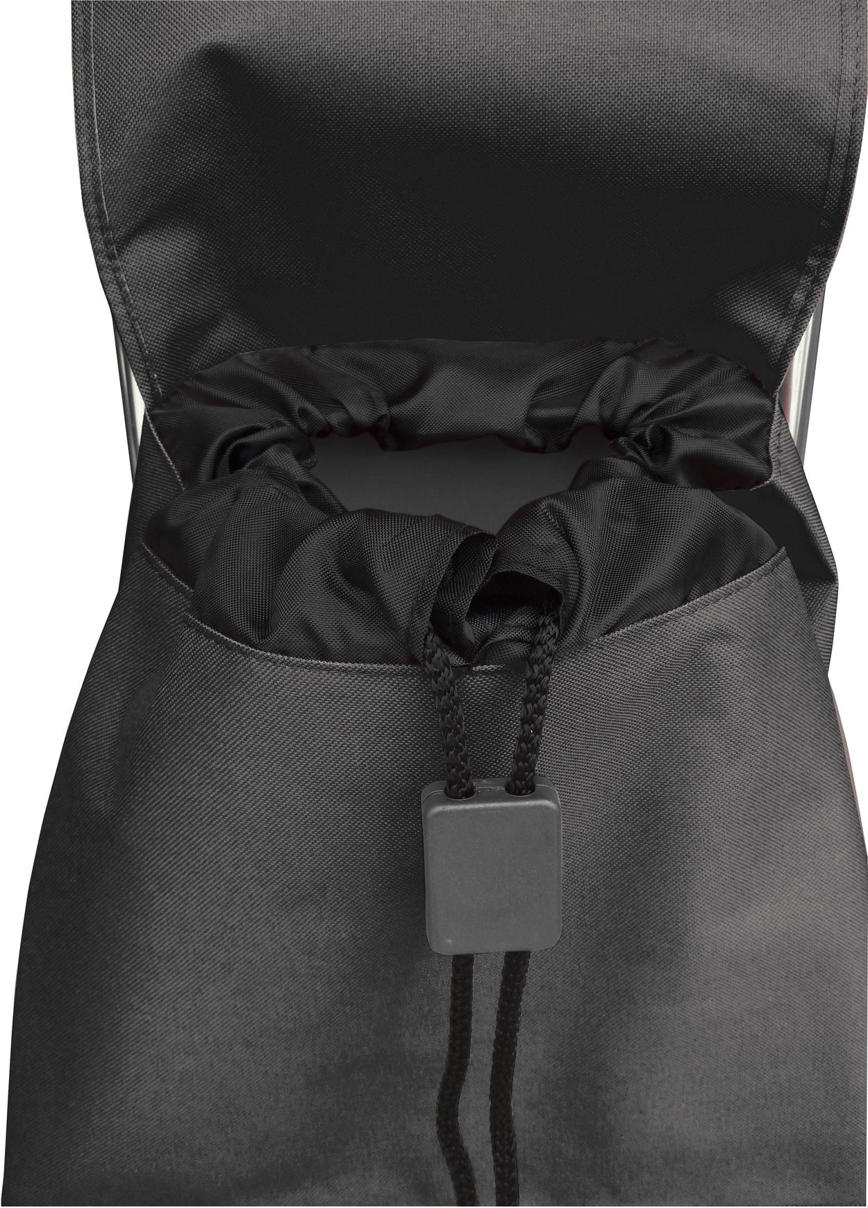 Nákupní taška na kolečkách Rolser Jet Star Joy, černo-oranžová