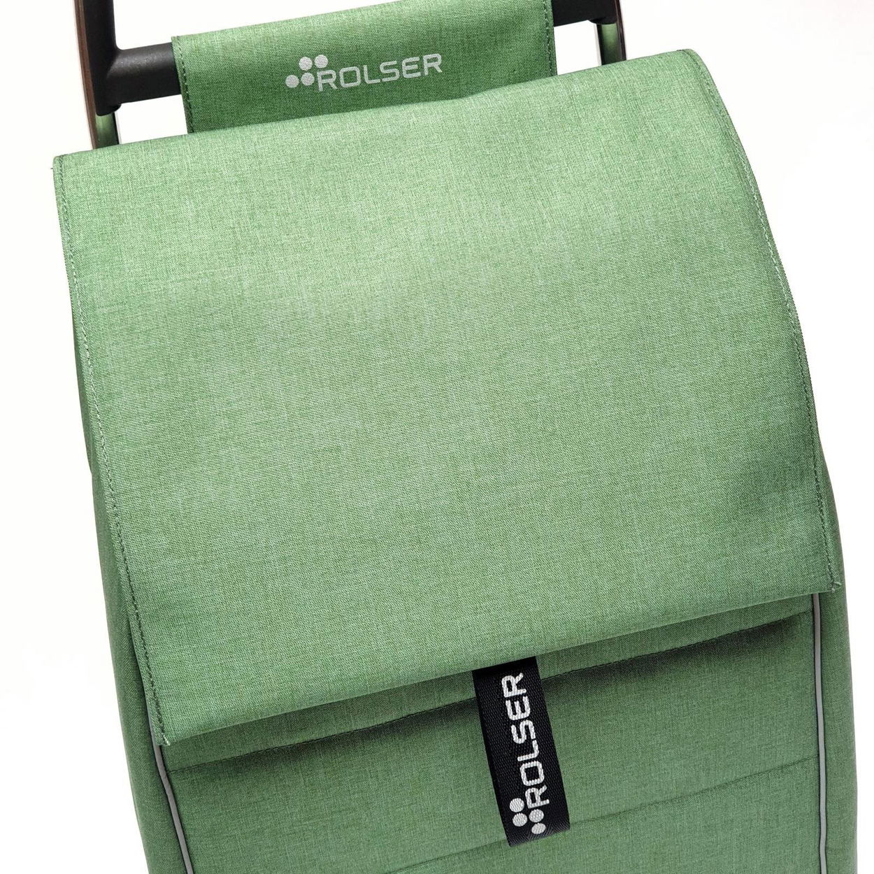 Nákupní taška na kolečkách Rolser Jolie Tweed 2, zelená