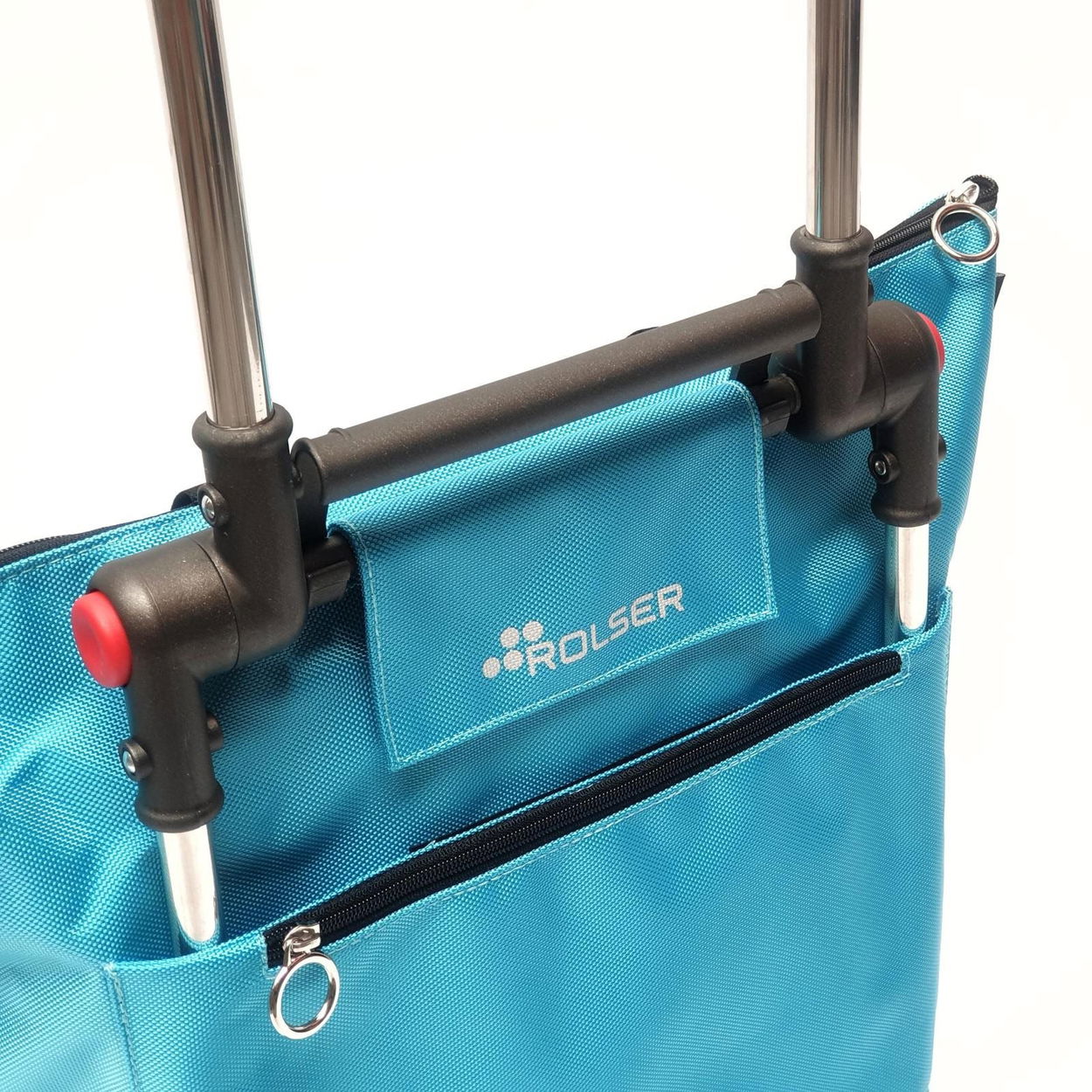 Nákupní taška na kolečkách Rolser Mini Bag MF 2 Logic, světlá modrá