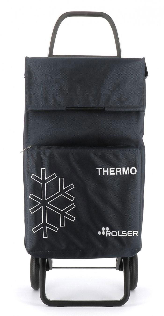 Nákupní taška na kolečkách Rolser Termo Fresh MF 2, tmavě šedá
