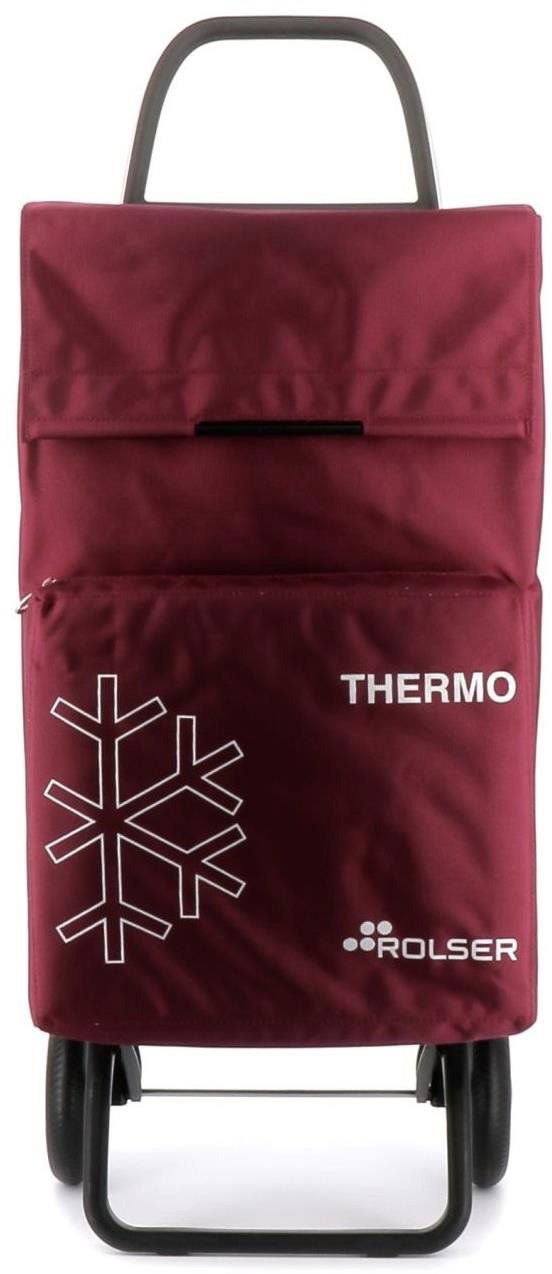 Nákupní taška na kolečkách Rolser Termo Fresh MF 2, bordó