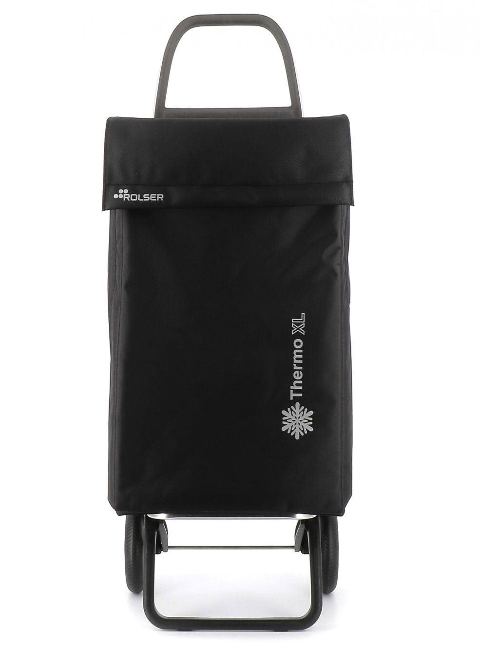 Nákupní taška na kolečkách Rolser Termo XL MF RG, černá