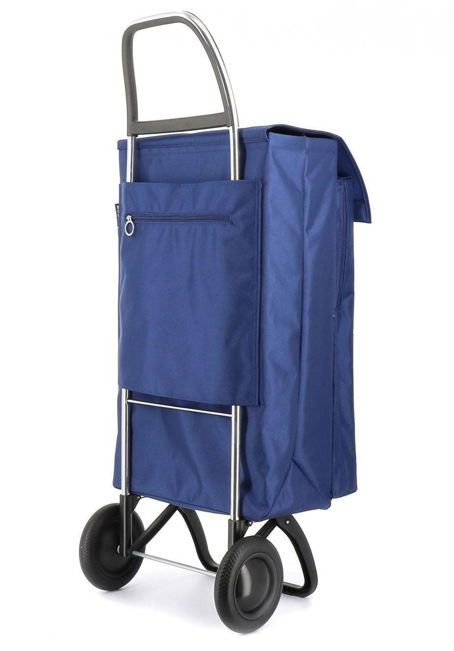 Nákupní taška na kolečkách Rolser Termo XL MF RG, modrá
