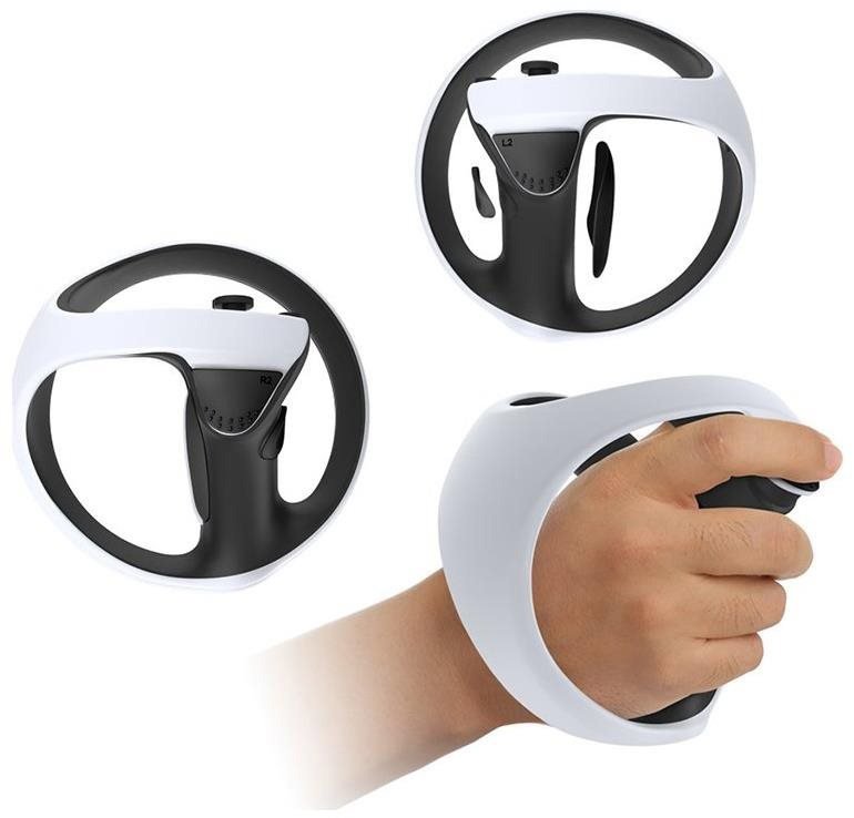 Příslušenství k VR brýlím DOBE Protiskluzové silikonové krytky pro gamepad Playstation VR2 černé