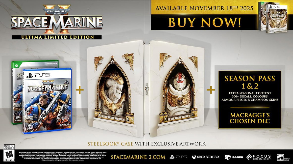 Warhammer 40,000: Space Marine 2 Ultima Limited Edition Xbox Series X