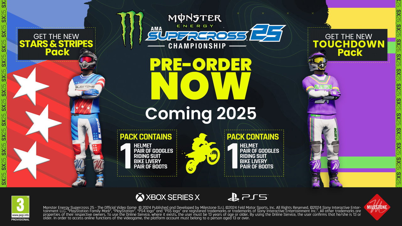 Monster Energy Supercross 25 Xbox Series X