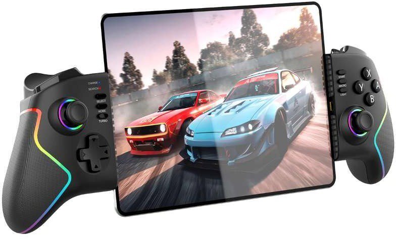 Gamepad iPega 9122 Wireless Stretching RGB Gamepad pro Android/iOS/PS3/PS4/PC Black