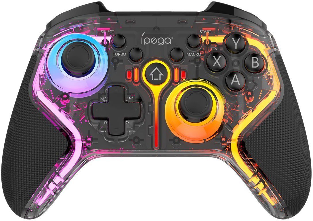 Gamepad iPega 9666TH Bluetooth RGB Gamepad pro Android/iOS/PS3/PS4/PC/N-Switch Black