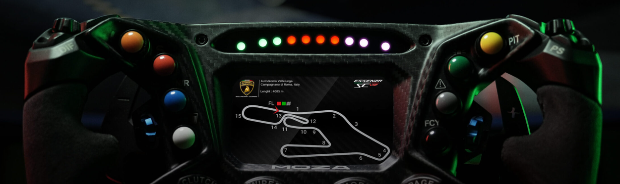 Volant MOZA Racing ESSENZA SCV12 Sim-Racing Steering Wheel