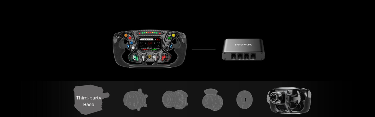 Volant MOZA Racing ESSENZA SCV12 Sim-Racing Steering Wheel