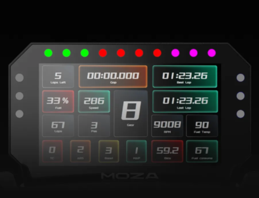 Herní doplněk MOZA Racing CM2 Racing Dash