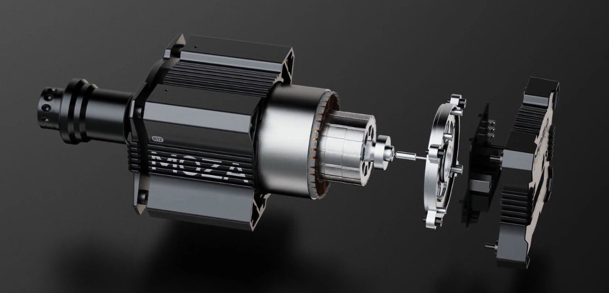 Herní ovladač MOZA Racing R12 V2 Direct Drive Wheelbase