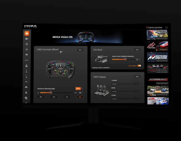 Volant MOZA Racing FSR2 Formula Wheel