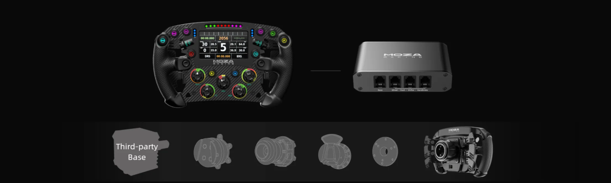 Volant MOZA Racing FSR2 Formula Wheel