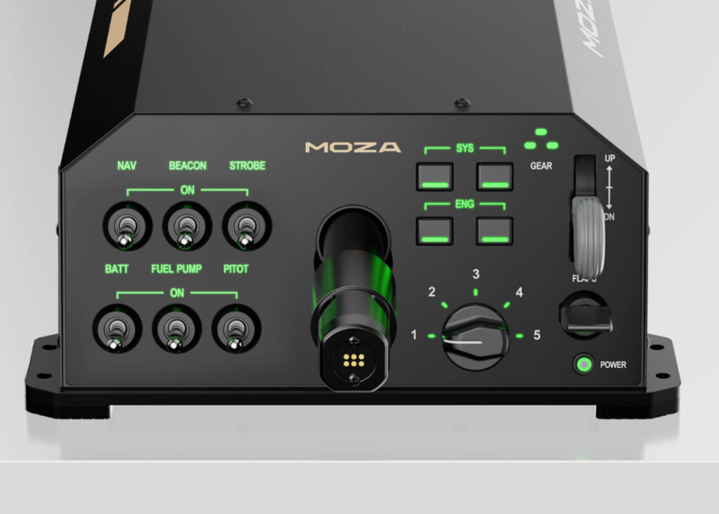 Herní ovladač MOZA Flight AY210 Force Feedback YOKE