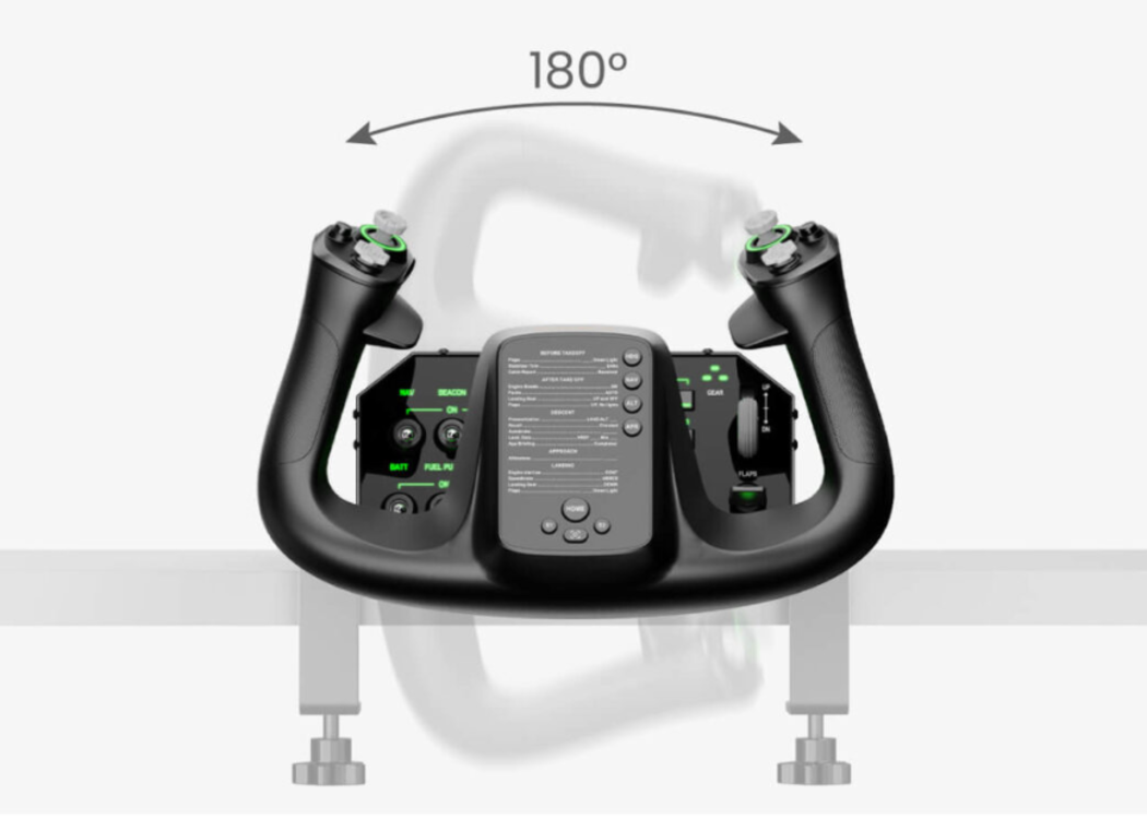Herní ovladač MOZA Flight AY210 Force Feedback YOKE