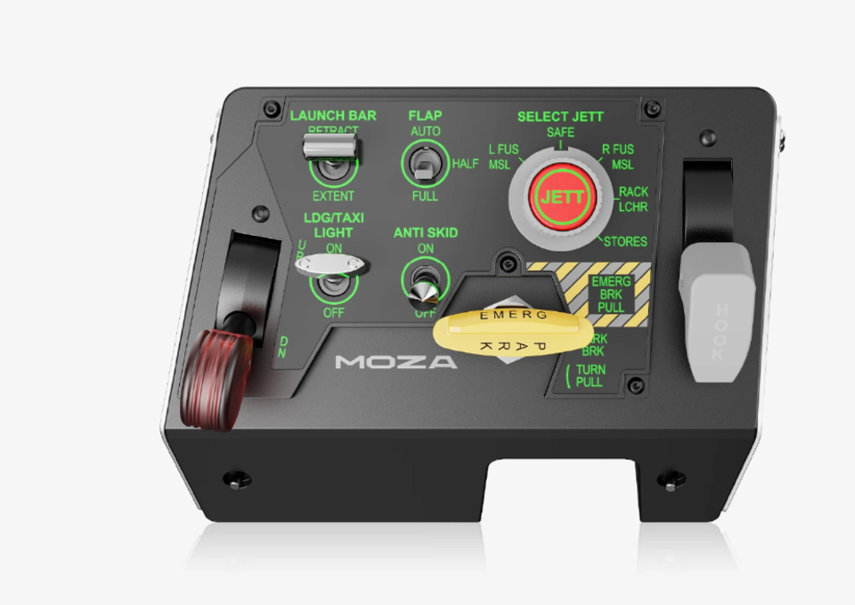 Letecký herní ovladač MOZA Flight MTLP Take-off Landing Panel