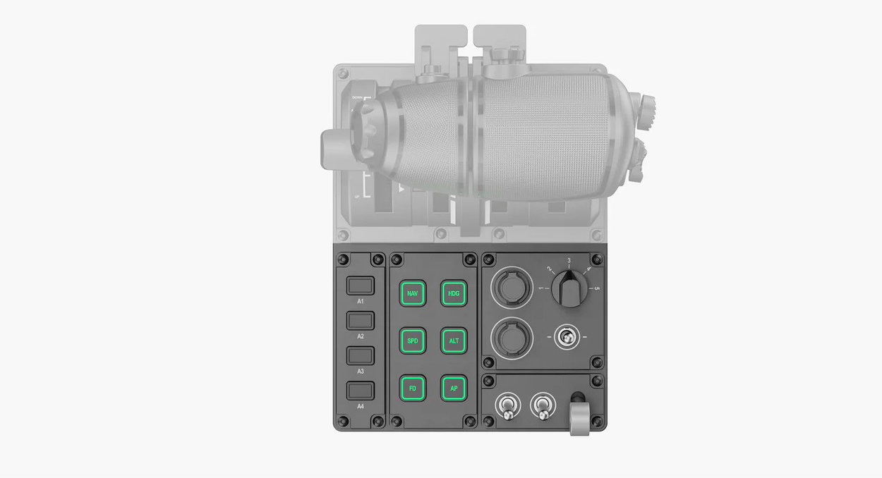 Herní ovladač MOZA Flight MTQ Throttle Panel