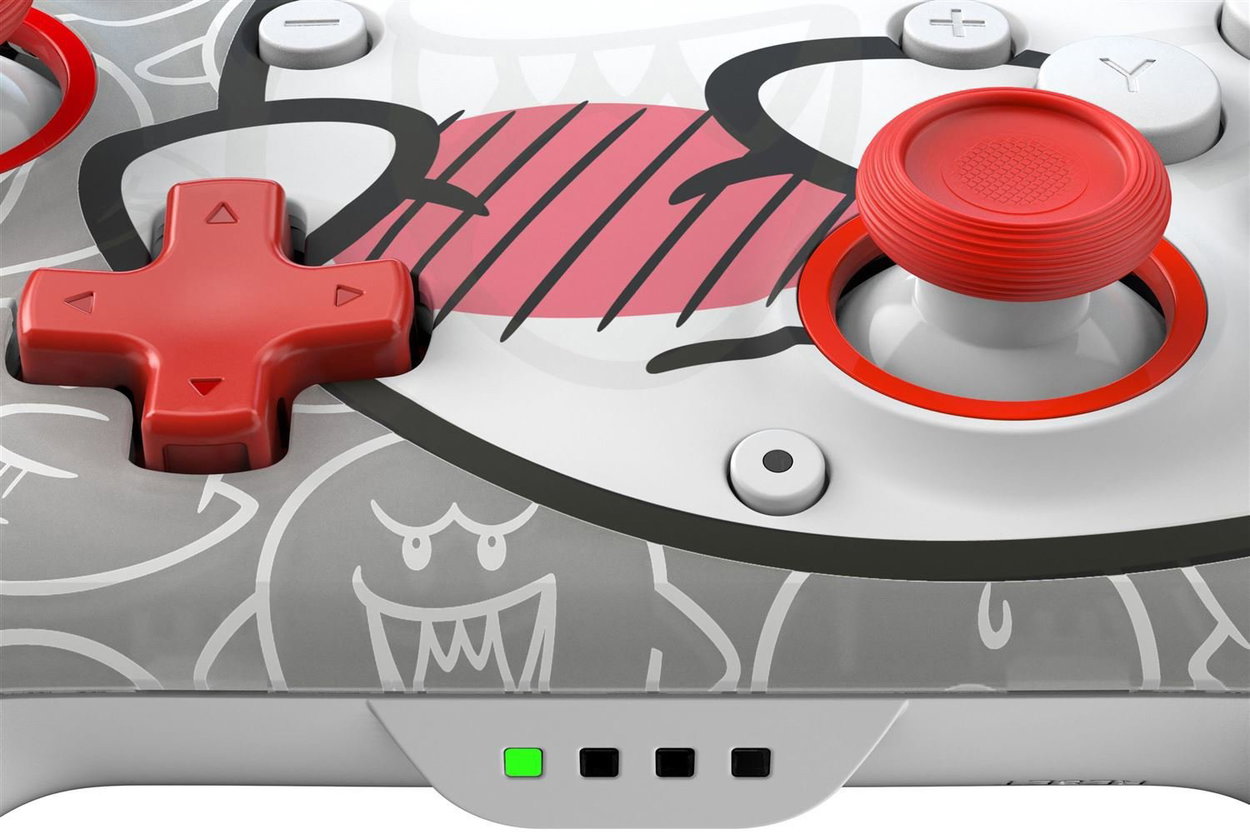 Gamepad PDP Rematch GLOW Wireless Controller, pro Nintendo Switch, Boo Hoo