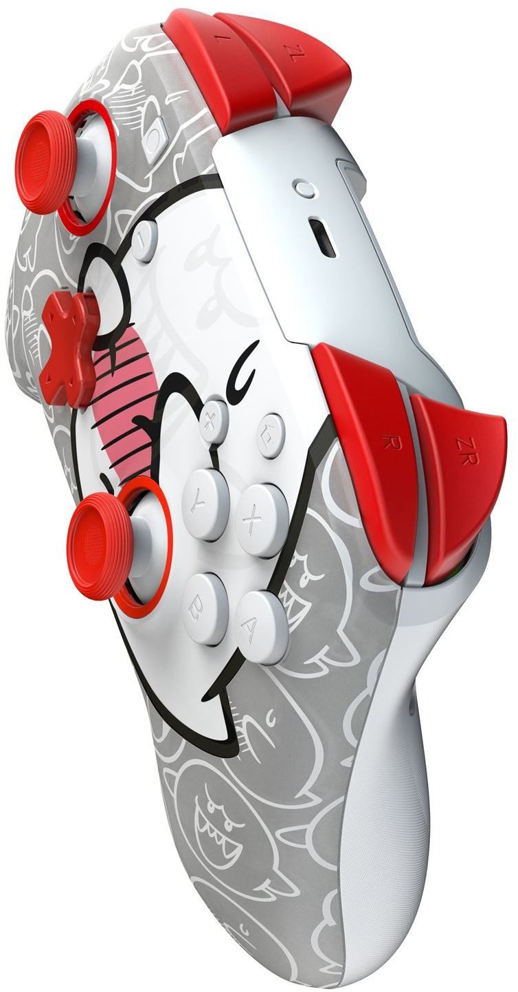 Gamepad PDP Rematch GLOW Wireless Controller, pro Nintendo Switch, Boo Hoo