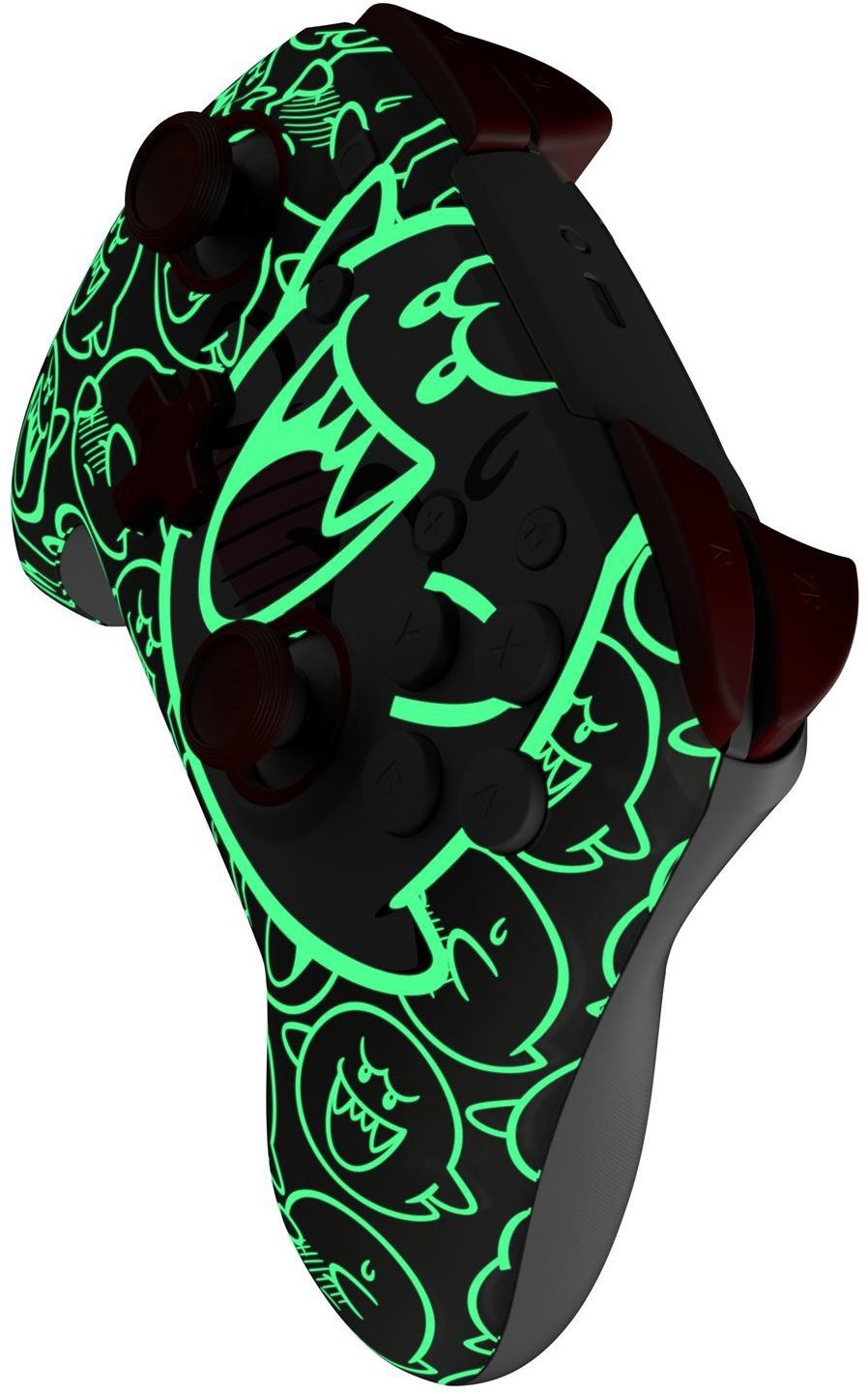 Gamepad PDP Rematch GLOW Wireless Controller, pro Nintendo Switch, Boo Hoo