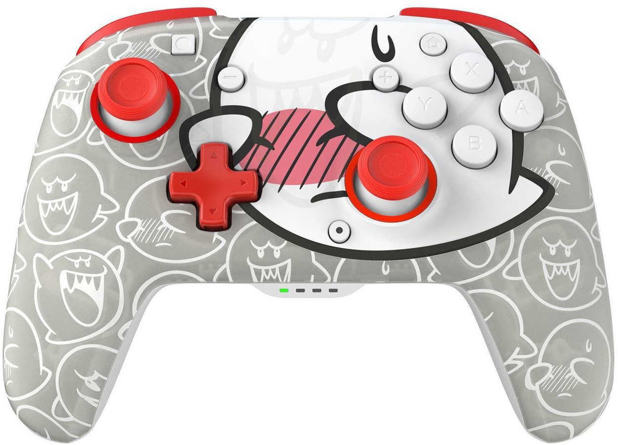 Gamepad PDP Rematch GLOW Wireless Controller, pro Nintendo Switch, Boo Hoo