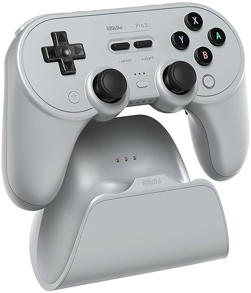 Gamepad 8BitDo Pro 3 Bluetooth Gamepad - Gray - Nintendo Switch / PC ...