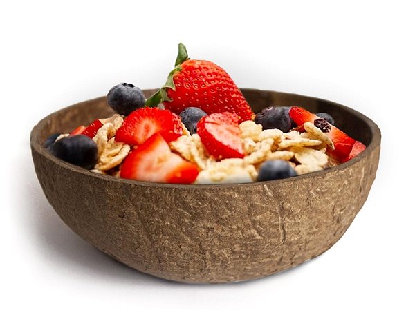 Miska Allnature Kokosová miska Natura světlá 13-14 cm ...