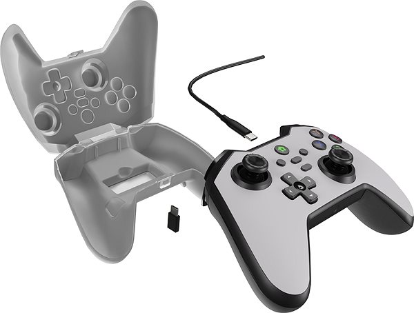 Gamepad Genesis MANGAN 300, bílý ...