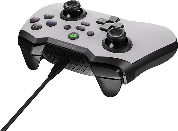 Gamepad Genesis MANGAN 300, bílý ...