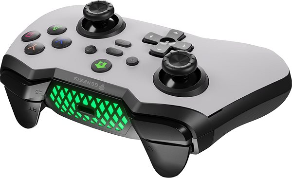 Gamepad Genesis MANGAN 400, bílý ...