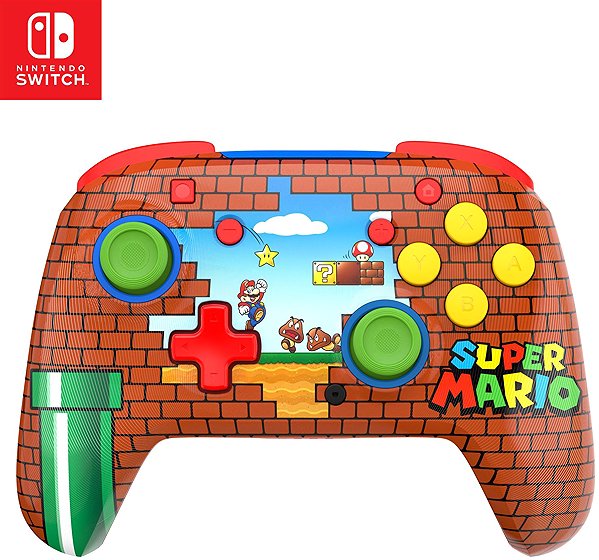Gamepad Turtle Beach Rematch Wireles Nintendo Switch 2 - Reveal - Mario Bricks ...