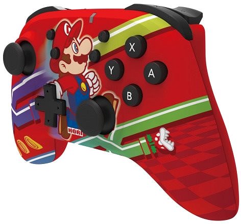 Gamepad HORIPAD Super Mario bezdrátový - Nintendo Switch Boční pohled