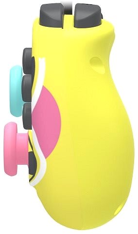 Gamepad HORIPAD Mini - Pikachu Pop - Nintendo Switch Boční pohled