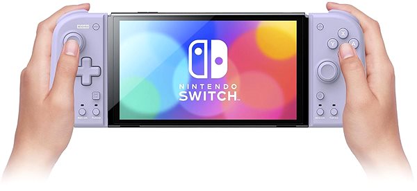 Gamepad Hori Split Pad Compact Attach. Set - Lavander - Nintendo Switch ...