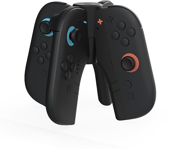 Stojan na herní ovladač Hyperkin UltraBeam II Projecting Charging Handles for Nintendo Switch 2 Joy-Con (Black) ...