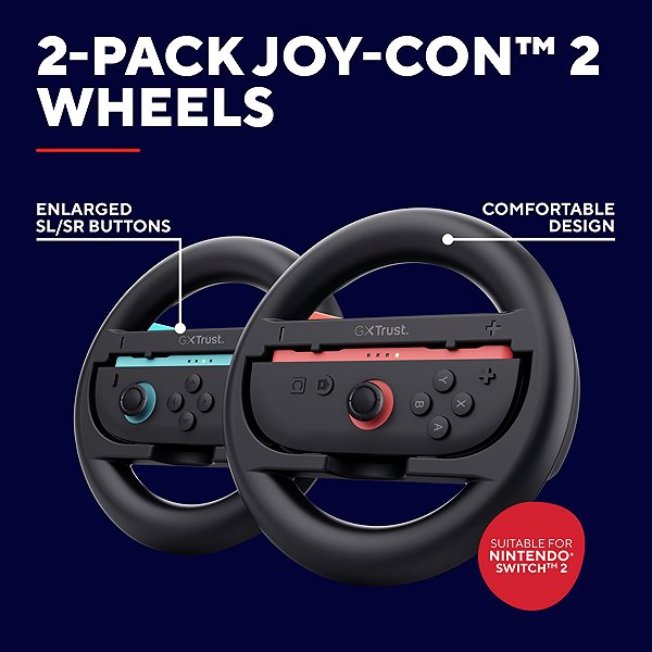 Volant Trust GXT1257 JOY-CON WHEEL PAIR SWITCH 2 ...