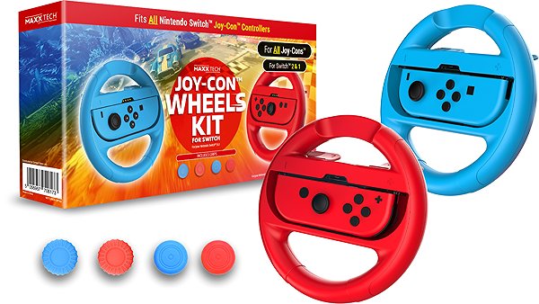 Volant Joy-Con Wheels and Grips - Nintendo Switch 1/2 ...