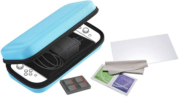 Obal na Nintendo Switch Nacon Starter Pack Blue - Nintendo Switch 2 ...