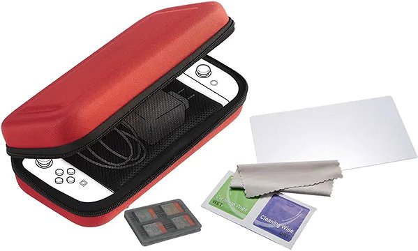 Obal na Nintendo Switch Nacon Starter Pack Red - Nintendo Switch 2 ...
