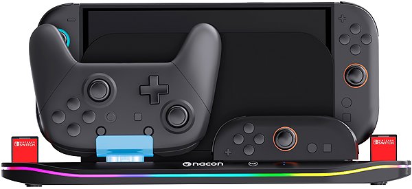 Nabíjecí stanice Nacon Dock and Store RGB Stand - Nintendo Switch 2 ...