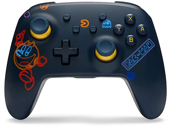 Gamepad PowerA Enhanced Wireless Controller for Nintendo Switch with Lumectra - Pac Man Arcade ...