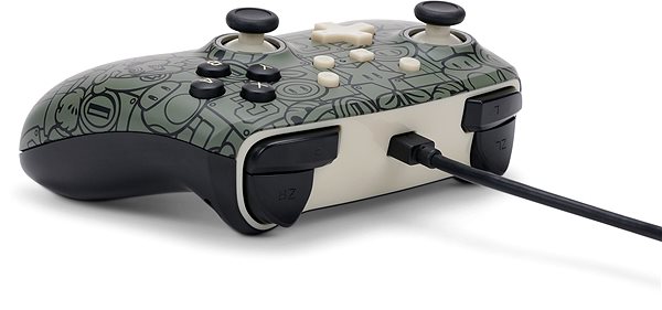 Gamepad PowerA Enhanced Wired Controller - Power-Up Mario - Nintendo Switch ...