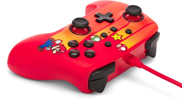 Gamepad PowerA Enhanced Wired Controller – Speedster Mario - Nintendo Switch ...