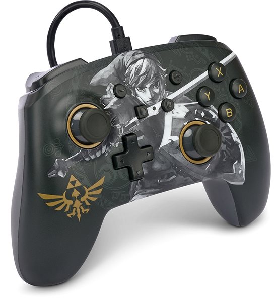Gamepad PowerA Enhanced Wired Controller - Battle-Ready Link - Nintendo Switch ...