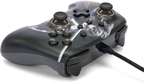Gamepad PowerA Enhanced Wired Controller - Battle-Ready Link - Nintendo Switch ...