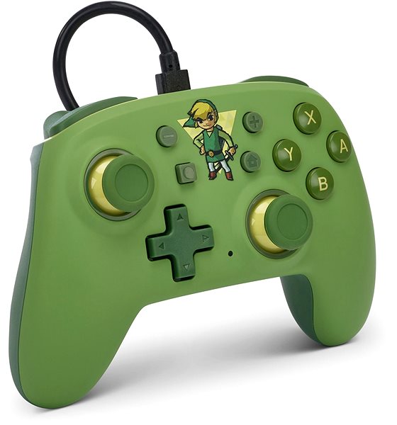 Gamepad PowerA Wired Nano Controller - Toon Link - Nintendo Switch ...