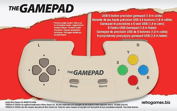 Gamepad The Gamepad A500 Cream (pro The Spectrum, THE400, THEC64, THEA500, PC) ...
