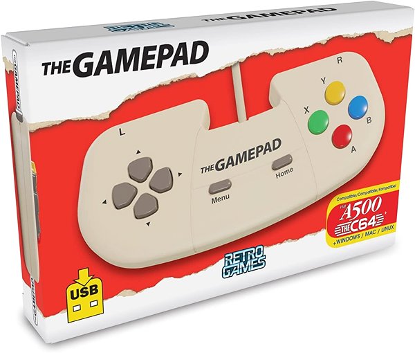 Gamepad The Gamepad A500 Cream (pro The Spectrum, THE400, THEC64, THEA500, PC) ...